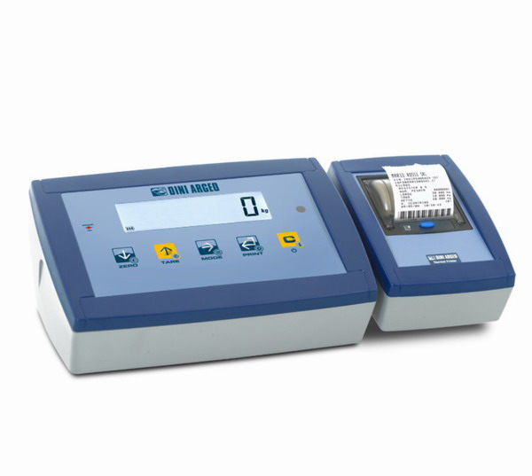 DINI ARGEO DFWPXP, IP-65, plast, LCD (Vážní indikátor certifikovaný dle normy EN45501/2015 pro obchodní vážení)