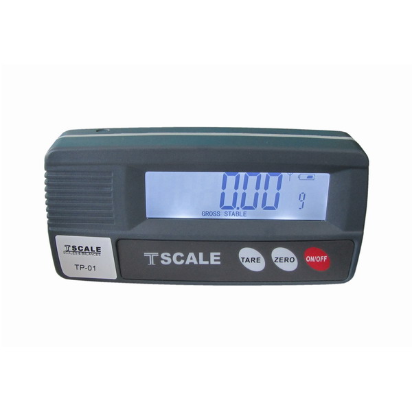 Vzdálený bezdrátový displej - TSCALE TP-01-W, IP-54, plast (Vzdálený bezdrátový displej pro připojení k výrobkům Tscale)